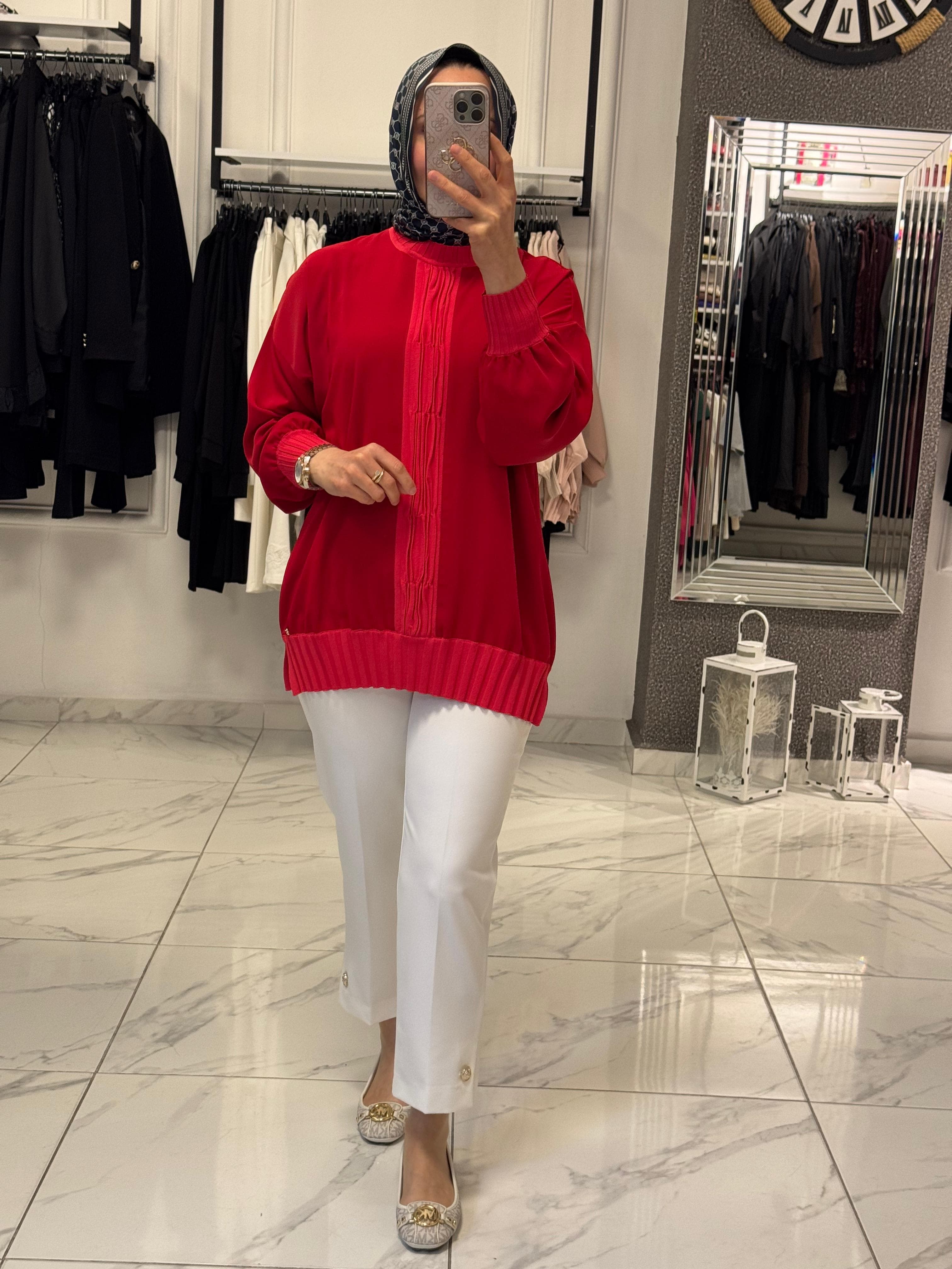 Ghisa Tunik Kırmızı