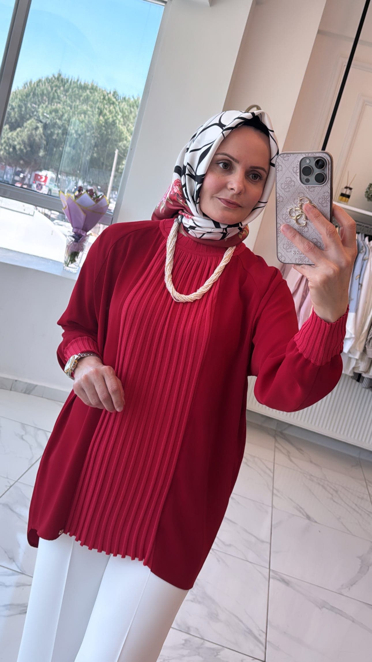 Ghisa Yeni Sezon tunik - Kırmızı